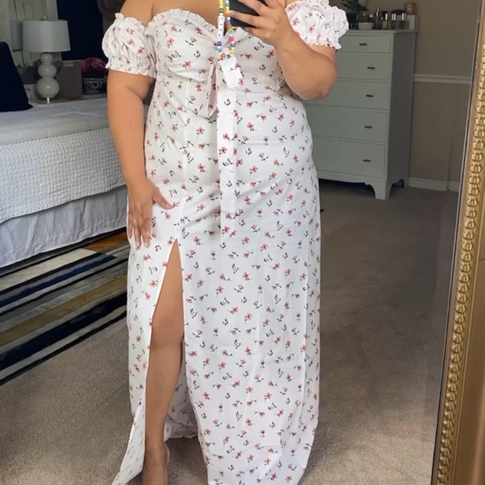 FTF x Sarah Rae Vargas Floral Maxi Dress